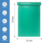 Green Heat Transfer Vinyl HTV Roll 12" x 20ft. | Easy to Cut, Weed & Transfer - Image 2