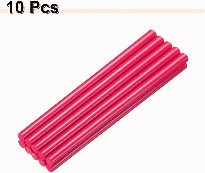 HARFINGTON 10pcs Hot Glue Sticks 0.43" Dia x 9.84" Long EVA Mini Hot Melt - Image 3