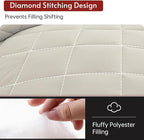 MUXHOMO 7 Pieces King Comforter Set, Reversible Bed in a Bag King Size - Image 8