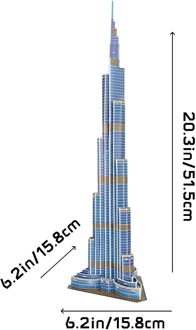 Architecture World Famous of 3D Puzzle.Build Your Own Collection of 17 Global - Image 2