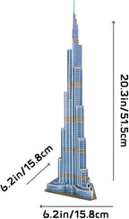 Architecture World Famous of 3D Puzzle.Build Your Own Collection of 17 Global - Image 2