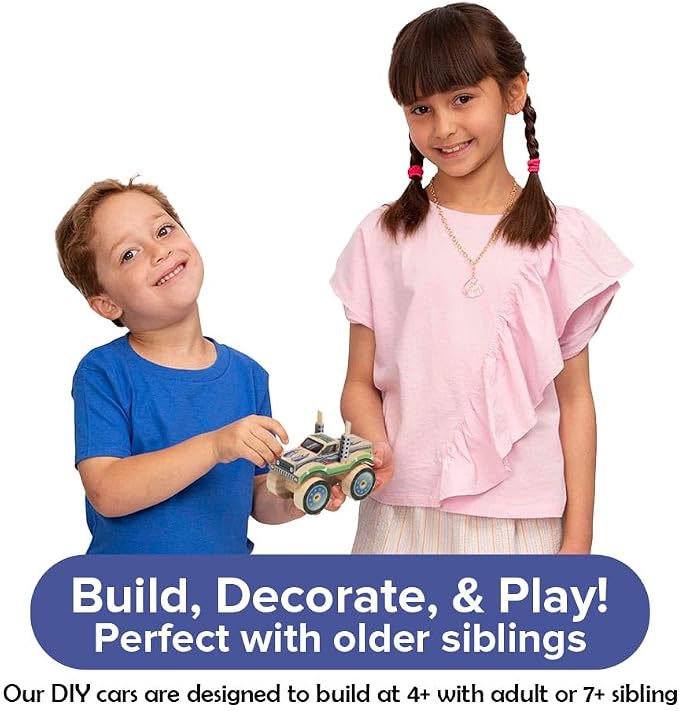 Little Jupiter DIY Wooden Kits w/Stickers - Image 2