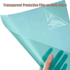 10-Pack A4 Colored PVC Flexible Plastic Sheets, 0.3mm Dark Green Transparent - Image 3