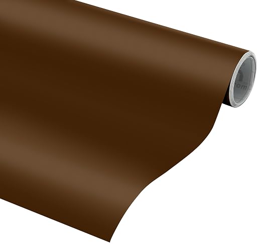 VViViD Brown Matte DECO65 Permanent Adhesive Craft Vinyl - Image 8