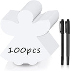 Qilery 100 Pcs Large Angel Cutouts by Qilery