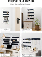 Fluxynara Cork Board Alternative Felt Strip Board 8-Pack 13"x2", Office Pin - Image 6