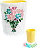 YUCHIYA DIY Glass Mosaic Pen Holder Craft Kit by YUCHIYA
