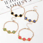 20pcs Assorted Colors 4-12mm Natural Stone Semicircle Cabochons Beads - Image 7
