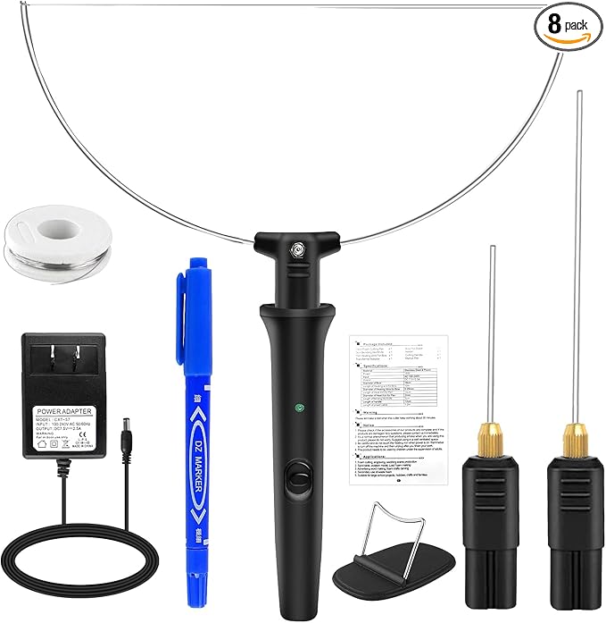 8 In 1 Foam Cutter 18W Electric Hot Wire Cutting Machine Pen Tool Kit | by Vanwoke
