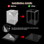 Acrylic Display Case for Collectibles Assemble Clear Acrylic Boxes for Display - Image 6