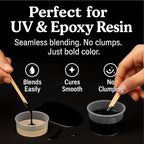 BALTIC DAY Black Abyss Epoxy Resin Pigment Paste XL – Opaque Epoxy Dye & High - Image 3