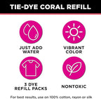Tulip One-Step Tie-Dye Kit, 3 Fabric Dye Refill Packs - Image 3