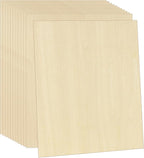 Unfinished Wood Pieces, Thin Plywood Wood Sheets by Unknown