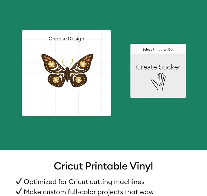 Cricut Gold Vinyl Sticker Paper | Printable Stickers - Image 5