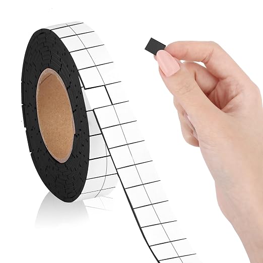 330 PCS Double Sided Foam Tape Pre Cut 1/2 X 2/5 Inch Small Adhesive Foam by Unknown