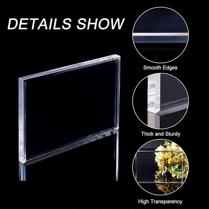 Acrylic Sheets 20PCS Large Quantity Premium Material Lightweigh Transparent - Image 6