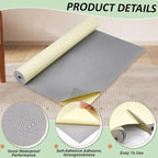 BENECREAT 78.7x15.7 Inch Light Grey Self-Adhesive EVA Foam Roll, 1mm Thick - Image 4