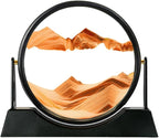 ZSDSZDZY Moving Sand Art Picture Liquid Motion, 3D Quicksand Décor, Deep Sea by Unknown