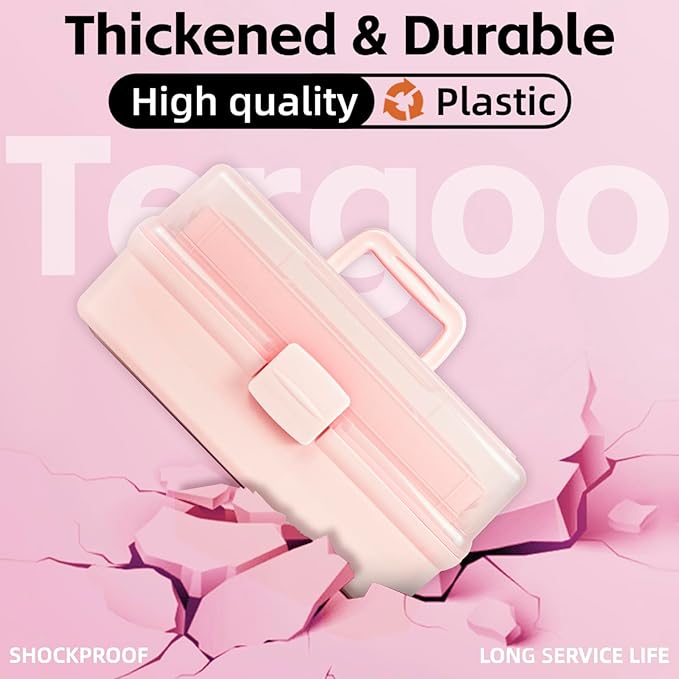 TERGOO 14in 3-Layer Multipurpose Craft Organizers and Storage - Image 4