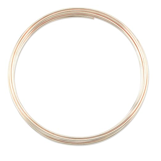Beadalon Carbon Steel Memory Wire, Extra Heavy Duty Round, Large Bracelet by Beadalon