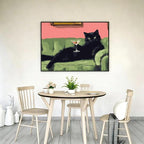 GEMFAMILY Black Cat Paint by Numbers Kit - Image 3