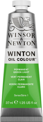 Winsor & Newton Winton Oil Color, 37ml Tube, Permanent Green Light - Image 11