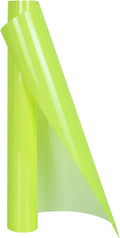 TORC Yellow Glitter HTV Heat Transfer Vinyl Roll 12 inch x 5 ft Iron on Vinyl by TORC