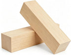 2 Pack 12 x 3 x 3 Inch Large Basswood Carving Blocks | Premium Unfinished by LDHHYH