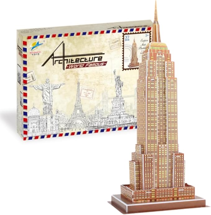 Architecture World Famous of 3D Puzzle.Build Your Own Collection of 17 Global by Unknown