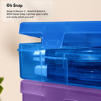 novelinks Plastic Pencil Boxes and Small Plastic Containers - Image 3