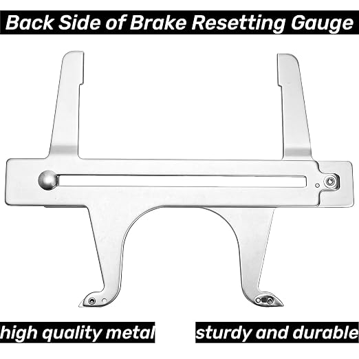 Tlence Steel Brake Resetting Gauge, Drum Brake Measuring Tool, Heavy Duty Dual - Image 4