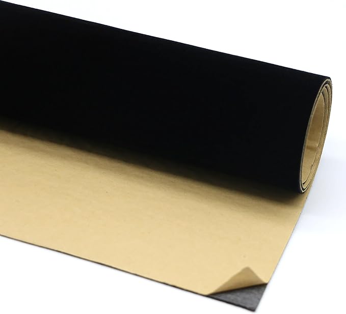 Self Adhesive Sheets Peel and Stick Velvet Flock Soft Velvet Drawer Liner DIY - Image 3