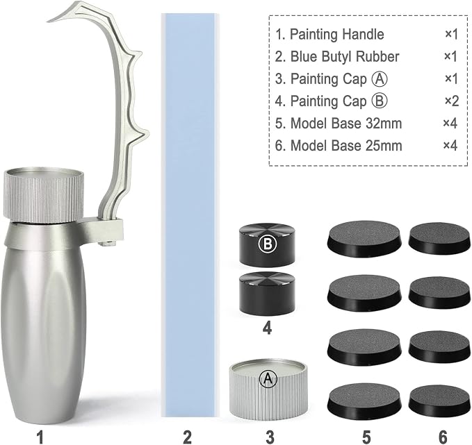 WH01 Painting Handle for Wargame Miniautres - Image 3