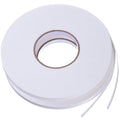 Tatuo 2 Rolls Double Sided Foam Tape 3/8 Inch by 50 Feet White PE Foam Tape by Tatuo