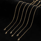 Lemonkey 24 Pack Necklace Chains Bulk, Bronze Plated DIY Cable Link Chains - Image 4
