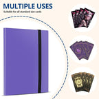 Card Binder, EDUDIIU 9 Pockets Premium Trading Card Binders, Cards Collection - Image 7