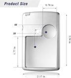 2 Pieces 3X 6X Pocket Magnifying Glass - Image 2
