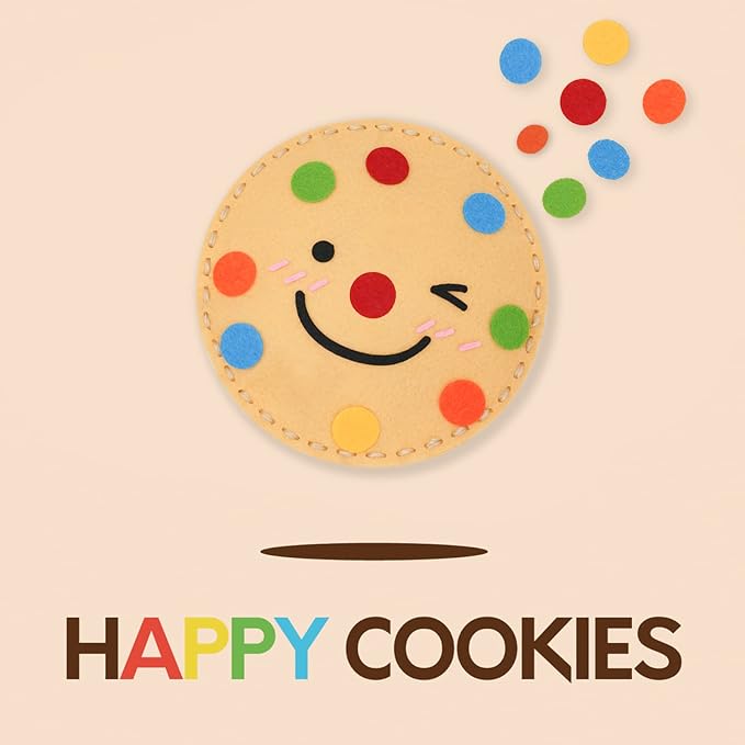 Cymbana Kids Sewing Kit, DIY Food Felt Plush Donuts, Ice Cream Kids Crafts | - Image 8