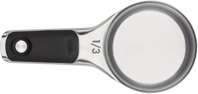 OXO Good Grips Stainless Steel Measuring Cups and Spoons 8-Piece Set, 4 Cups - Image 9