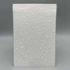 3D Plastic Embossing Folder Template Beautiful Christmas Snowflakes Texture A6 - Image 7