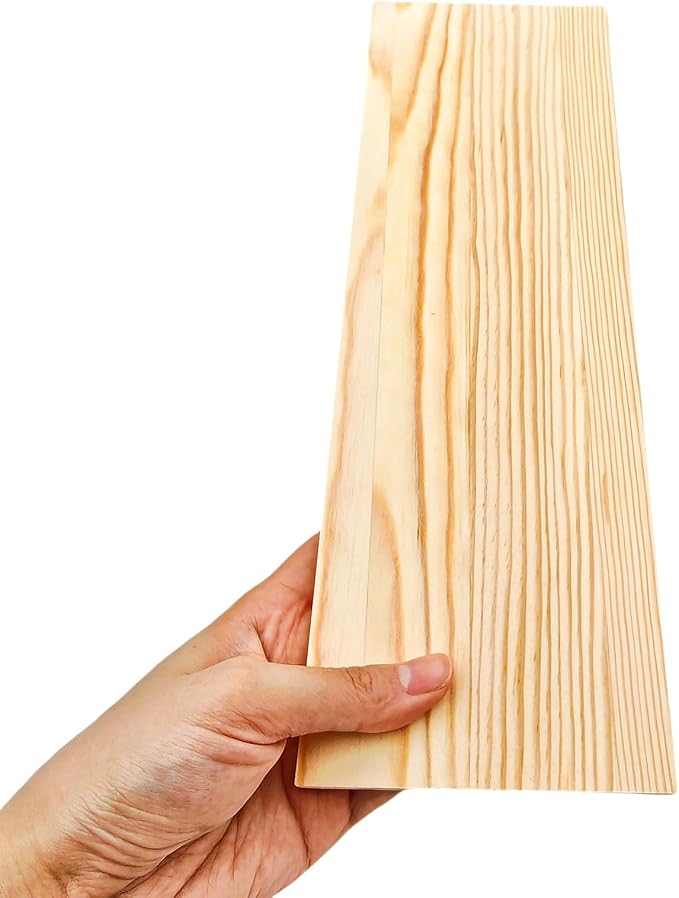 3PCS Rectangle Wood Boards Unfinished Wood Blocks - Image 5