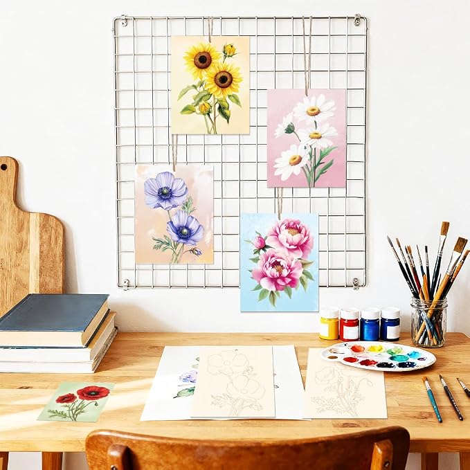 15 Pcs Unfinished Wood Crafts to Paint - Image 6