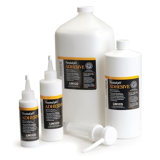 Lineco Neutral pH Adhesive, Acid Free All-Purpose Glue, 8 OZ, 2 Pack | Dries - Image 9