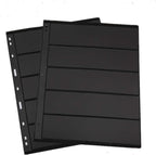 MUDOR Stamp Pages for Stamp Collection Album Binder Book, 10 Sheet 5 Rows | - Image 2