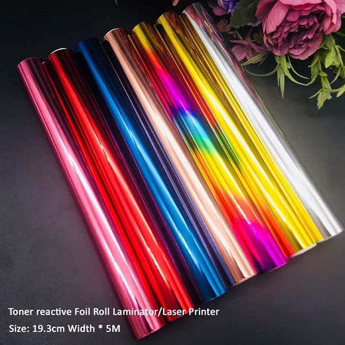 7PCS Toner Reactive Foil Roll, Use - Image 3