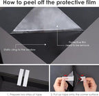 Leaf Pattern Window Tint with Installation Tools, Sun Blocking Window Tint - Image 9