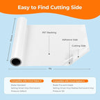 HTVRONT Smart Permanent Vinyl, No Cutting Mat Needed, - Image 5