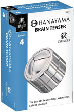 BePuzzled |Cylinder Hanayama Metal Brainteaser Puzzle Mensa Rated Level 4 - Image 3