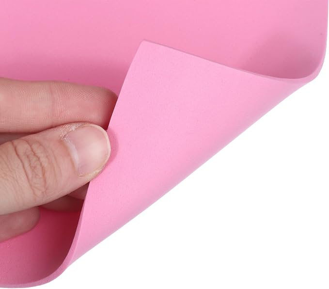 MECCANIXITY EVA Foam Sheets Pink 35.4 Inch x 19.7 Inch 2mm Thick Crafts Foam - Image 6