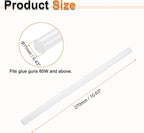 HARFINGTON 10pcs Hot Glue Sticks 0.43" Dia x 10.63" Long EVA Mini Hot Melt - Image 2